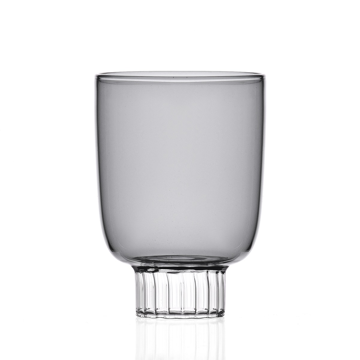 Water Stemmed Glass Ichendorf Collection Liberta Smoke